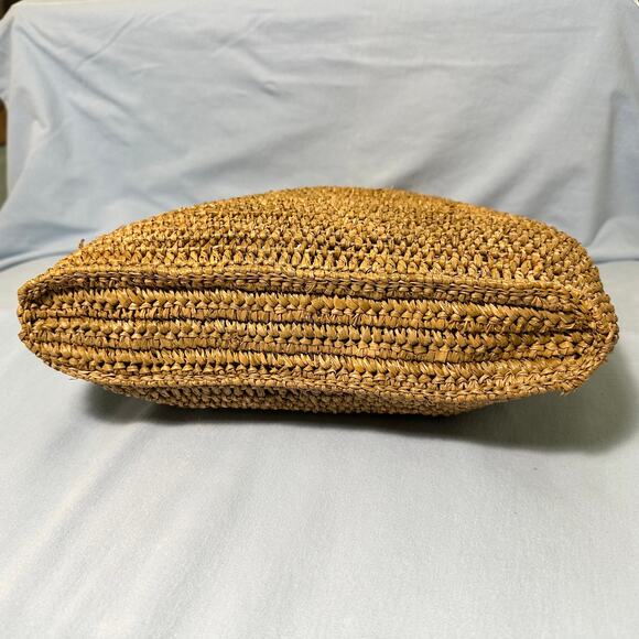 Michael Kors Santorini Raffia Clutch - Picture 6 of 8